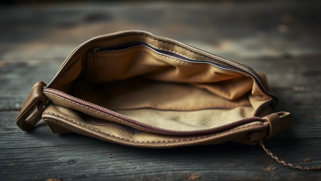 Dream symbol: pocketbook: scenarios: Dreaming of an empty pocketbook