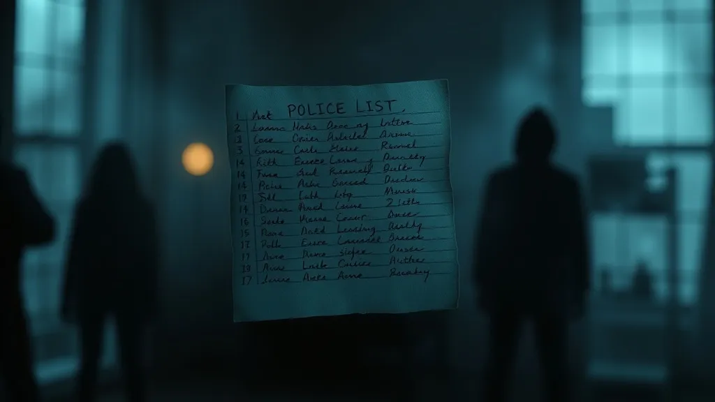 Dream symbol: police list: demographics: Mental Health Patients and Police List Dreams