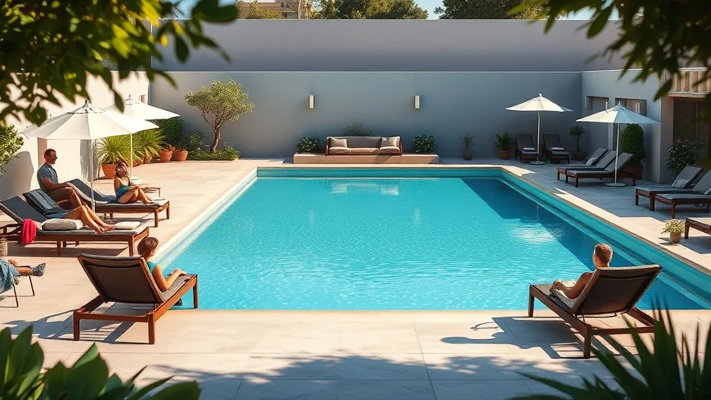Dream symbol: poolside scene: symbolism: Need for Social Interaction and Connection