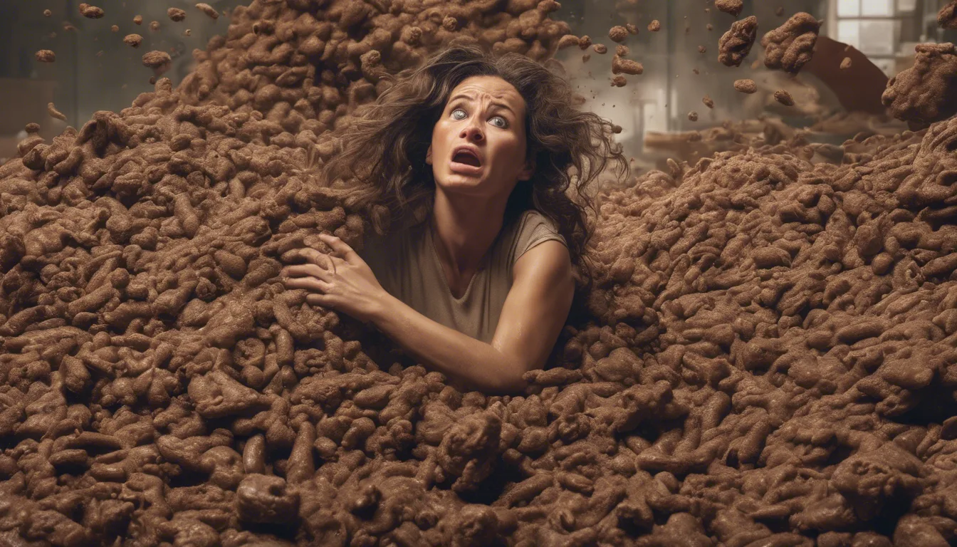 Dream symbol: poop: symbolism: Feeling Overwhelmed or Trapped