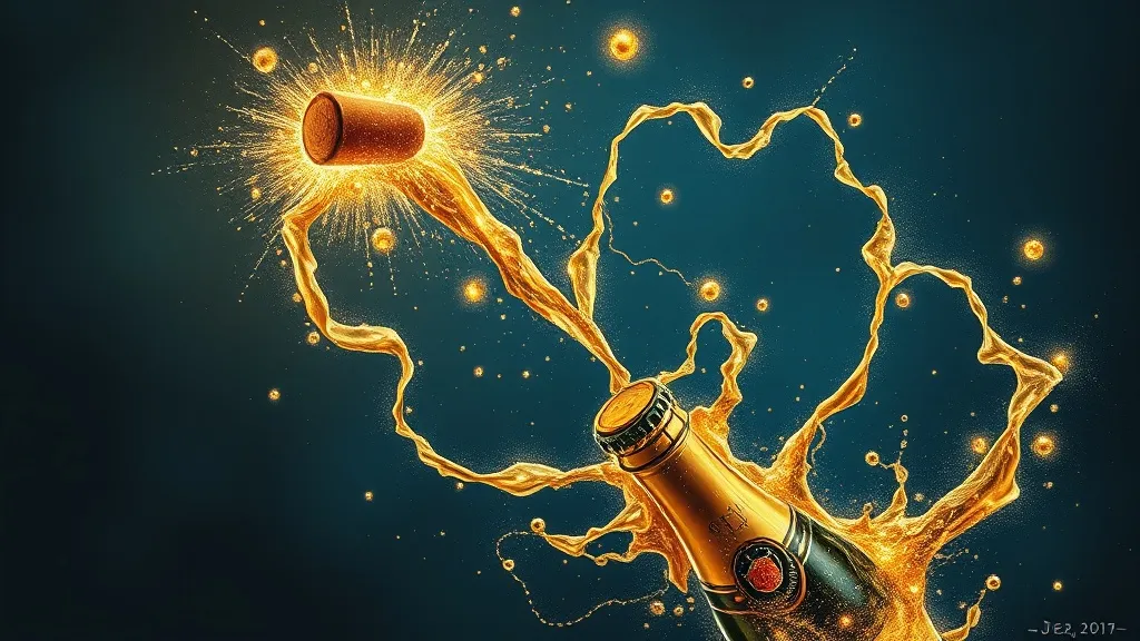 Dream symbol: popping bottle: symbolism: A Burst of Creativity and Inspiration
