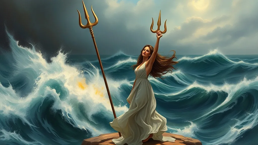 Dream symbol: poseidon's trident: scenarios: Dream About Holding Poseidon's Trident
