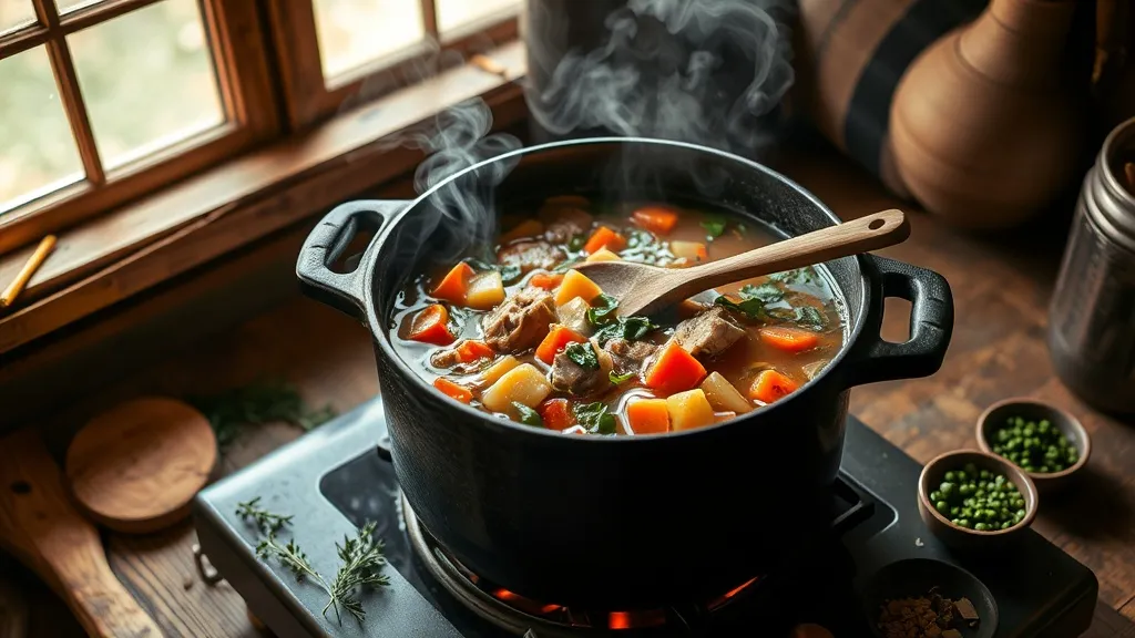 Dream symbol: pot of stew: symbolism: Manifestation of Creativity and Resourcefulness