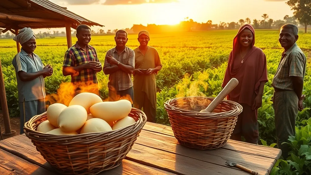 Dream symbol: pounded yam: demographics: Farmers and Agriculturists Dreaming of Pounded Yam