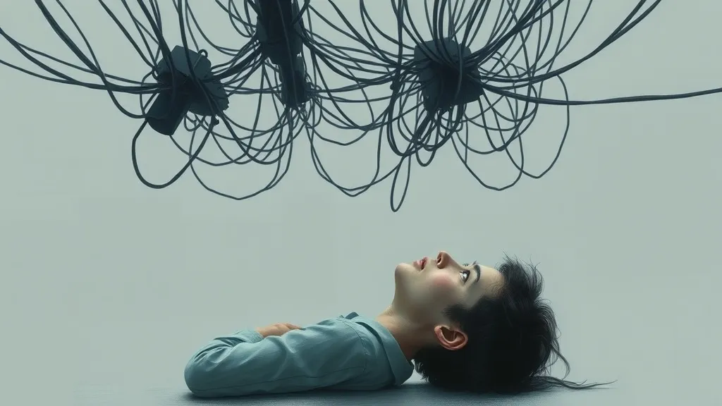 Dream symbol: power line and wires: scenarios: Dream about being trapped under power lines