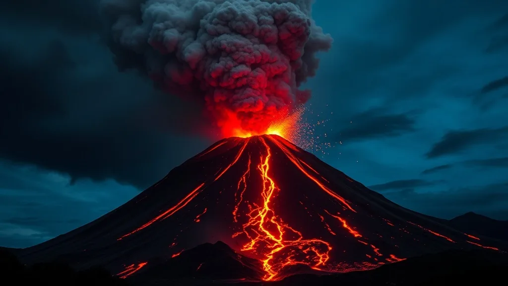 Dream symbol: active volcano: scenarios: Dream of an Active Volcano Erupting