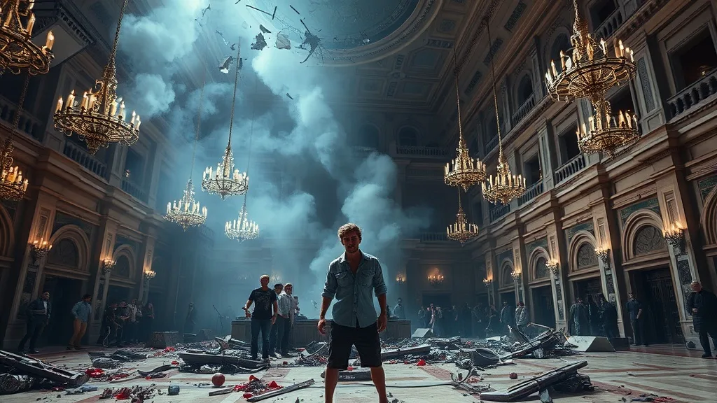 Dream symbol: public hall: scenarios: Dream of a Disaster in a Public Hall