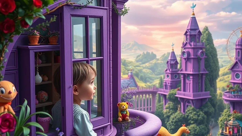 Dream symbol: purple apartment: demographics: Children
