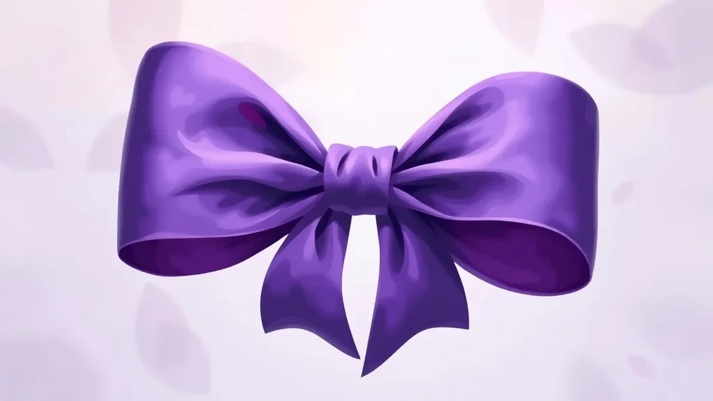 Purple Bow in Dreams: Symbolism & Meaning