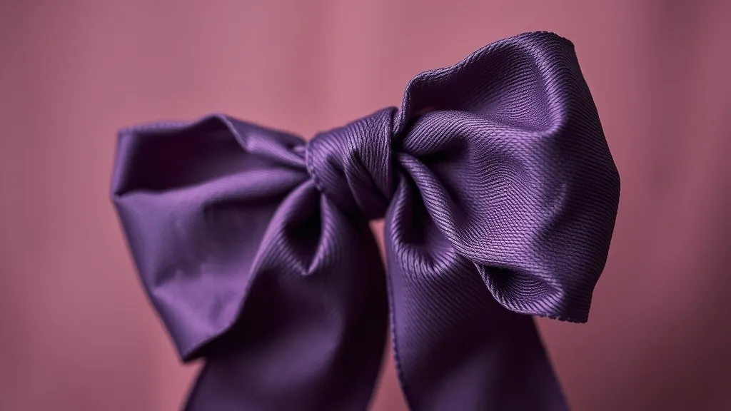 Dream symbol: purple bow: scenarios: Dream About a Faded Purple Bow