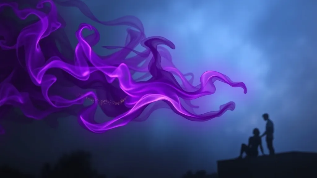 Dream symbol: purple flame: scenarios: Dream About a Purple Flame and Unresolved Issues
