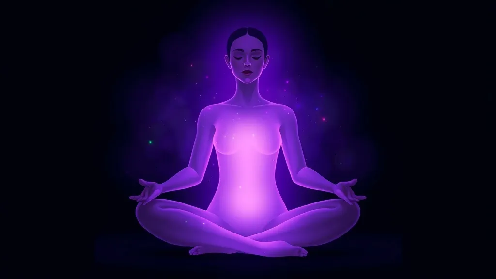 Dream symbol: purple glow: scenarios: Dreaming of a Purple Glow Within Your Body