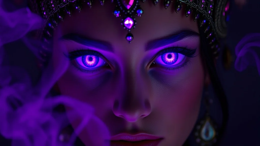 Exploring the Enigma of Purple Glowing Eyes in Dreams