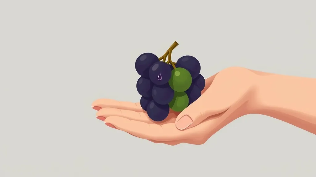 Dream symbol: purple and green grapes: demographics: Individuals Experiencing Grief or Loss