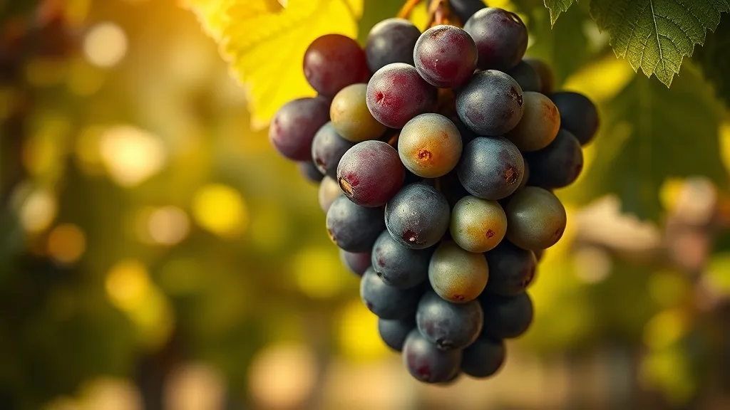 Dream symbol: purple and green grapes: scenarios: Dreaming of a Bunch of Purple and Green Grapes