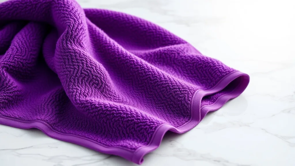 Dream symbol: purple towel: symbolism: Purity and Cleanliness