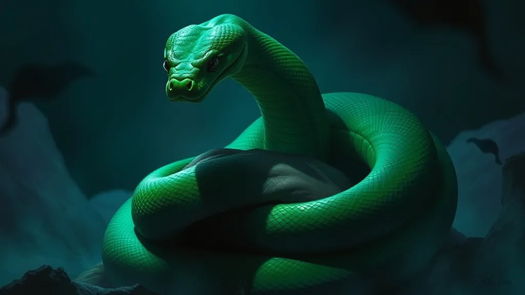 Dream symbol: python snakes: scenarios: Dream of a Python Snake Killing Another Animal