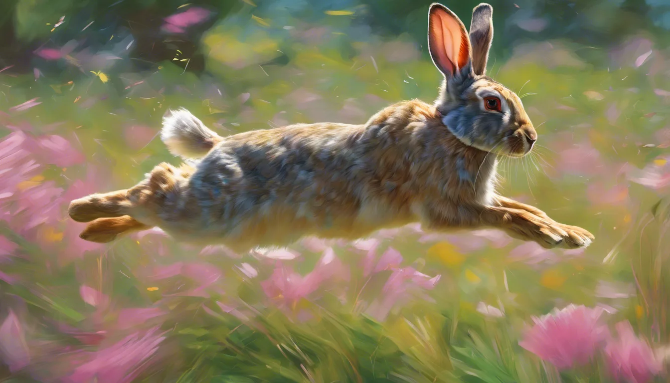 Dream symbol: rabbits: scenarios: Dream about a rabbit jumping