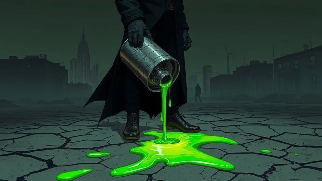 Dream symbol: radioactive grease: scenarios: Dream about Radioactive Grease Being Used as a Weapon