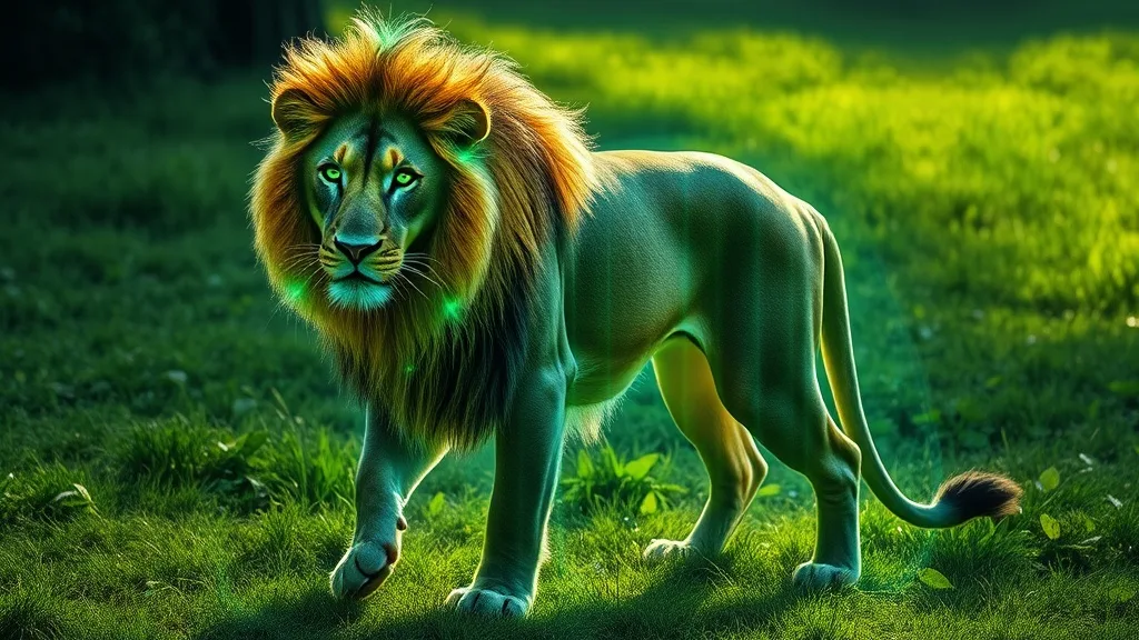 Dream symbol: radioactive lion: intro