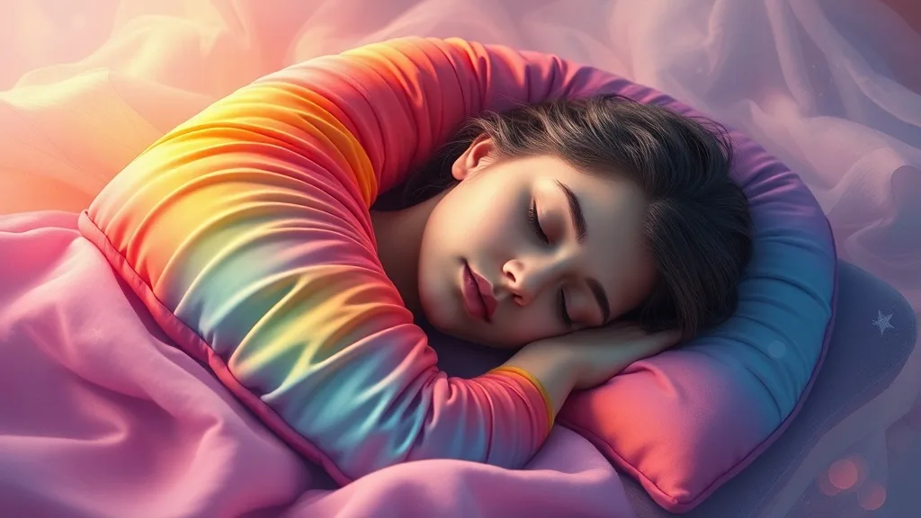 Dream symbol: rainbow colored pillow: symbolism: Spiritual Awakening