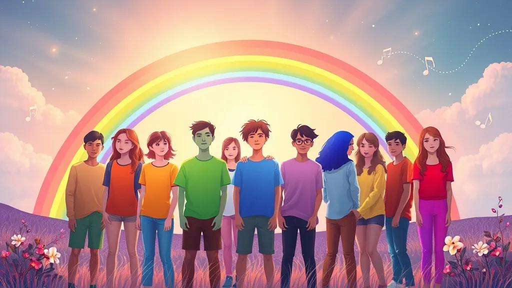 Dream symbol: rainbow colors: demographics: Teenagers Experiencing Rainbow Colors in Dreams