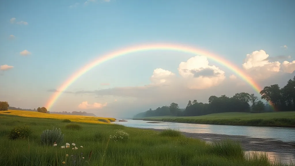 Dream symbol: rainbow colors: symbolism: Hope and Renewal After Challenges