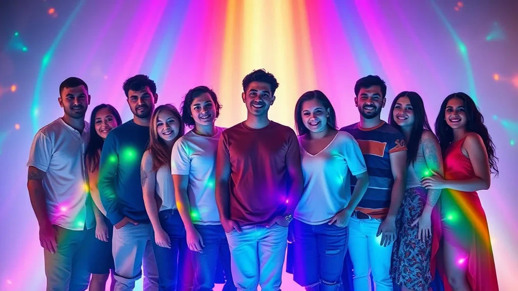 Dream symbol: rainbow lights: demographics: LGBTQ+ Individuals