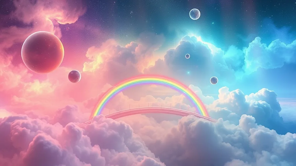 Dream symbol: rainbow lights: symbolism: Connection to the Universe