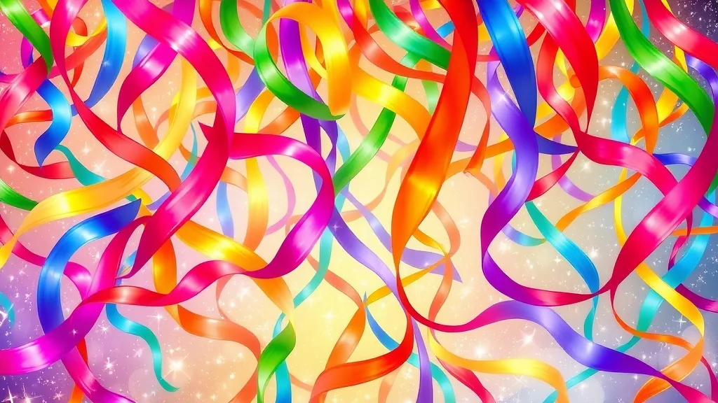 Dream symbol: rainbow ribbons: symbolism: Creativity and Joy