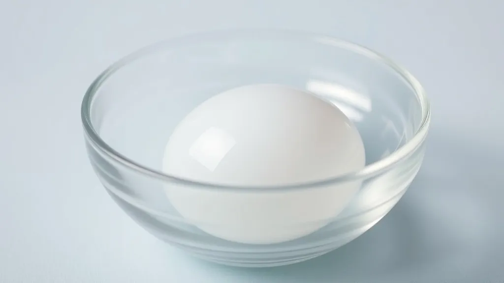Dream symbol: raw egg white: symbolism: Purity and Innocence