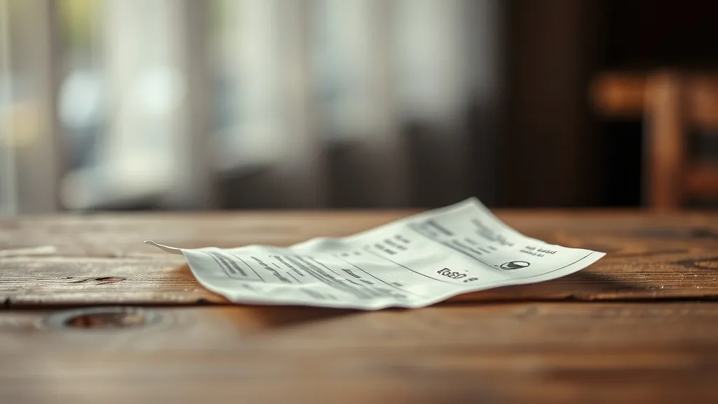 Dream symbol: receipt: scenarios: Dream about a Receipt for a Small Purchase