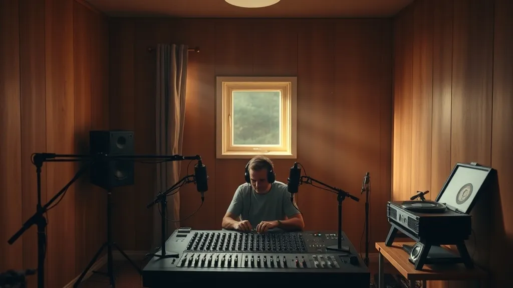 Dream symbol: recording studio: scenarios: Dream about Recording Silence or Ambient Sounds in a Studio