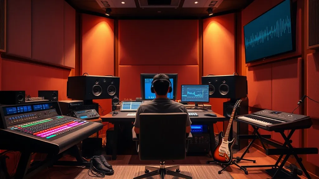 Dream symbol: recording studio: symbolism: Desire for Recognition and Achievement