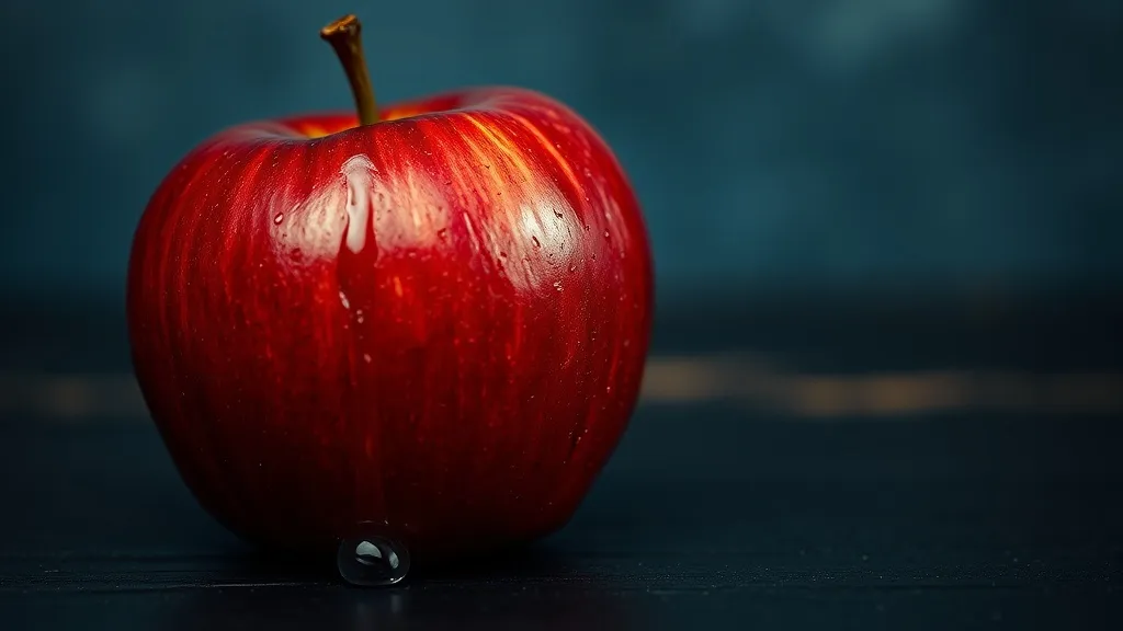 Dream symbol: red apple: scenarios: Dream about a red apple and feeling sadness