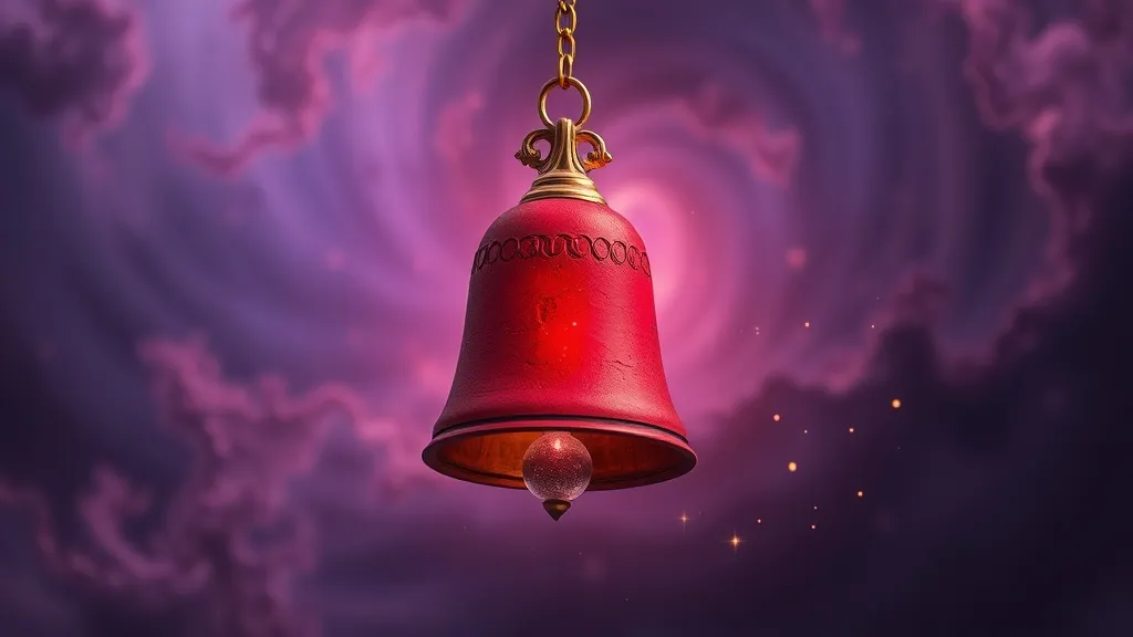 Dream symbol: red bell: symbolism: Spiritual Awakening or Enlightenment
