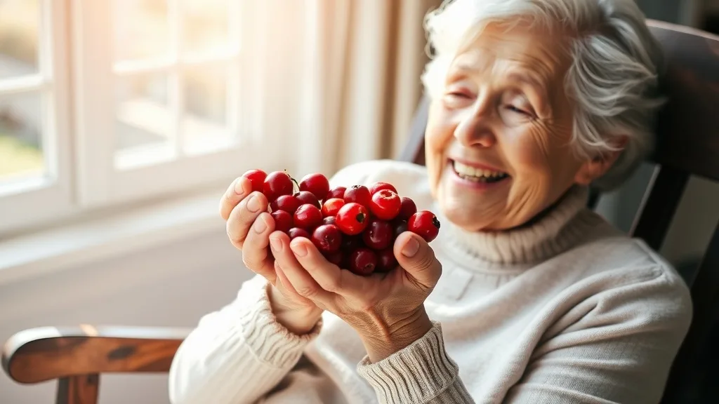 Dream symbol: red berries: demographics: Elderly Individuals