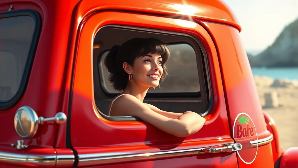 Dream symbol: red beverage truck: scenarios: Dreaming of Being a Passenger in a Red Beverage Truck