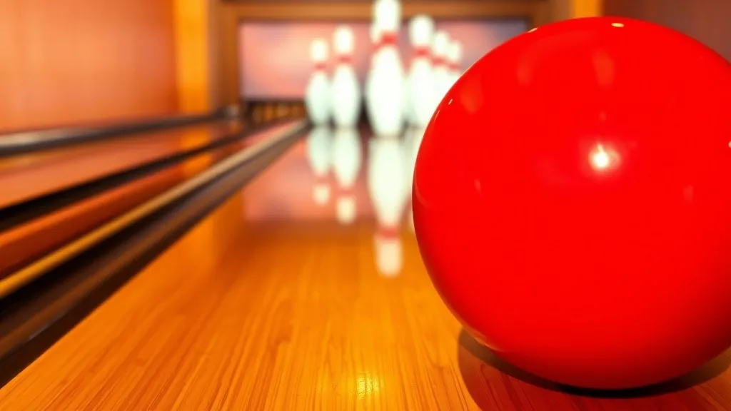 Dream symbol: red bowling ball: symbolism: Manifestation of Focus and Determination