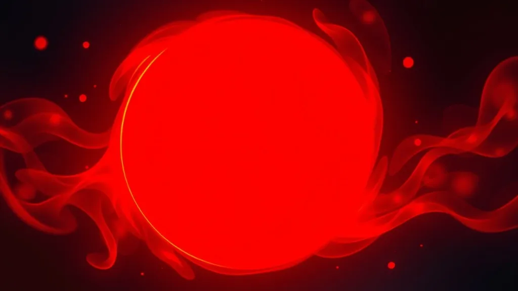 Dream symbol: red circle: symbolism: Passion and Intensity
