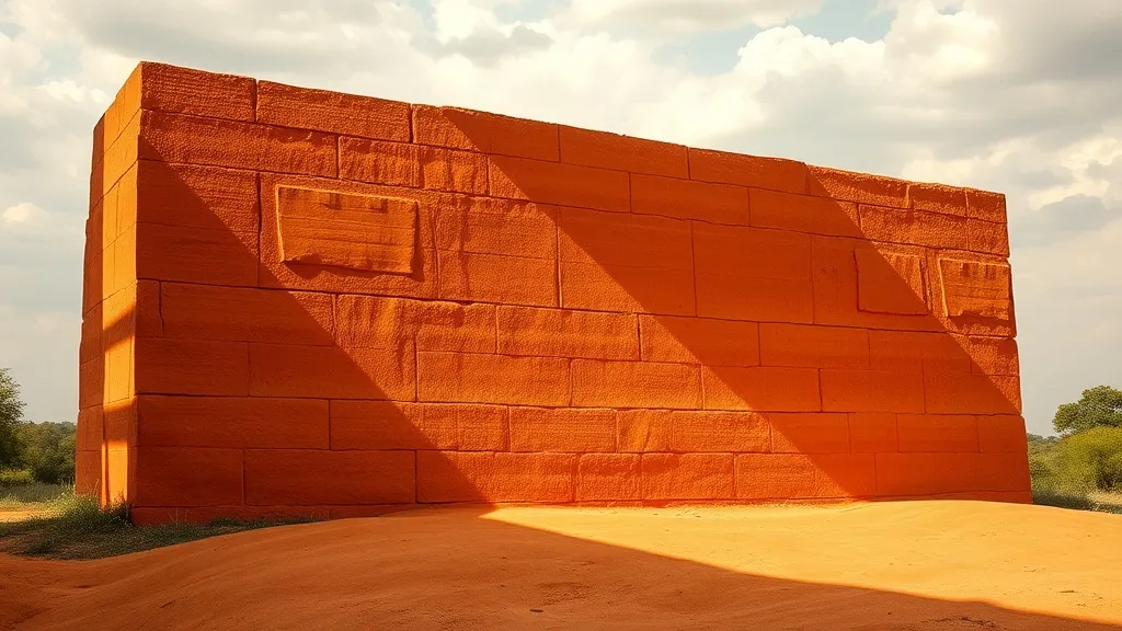 Dream symbol: red clay wall: symbolism: Reflection of Resilience and Endurance