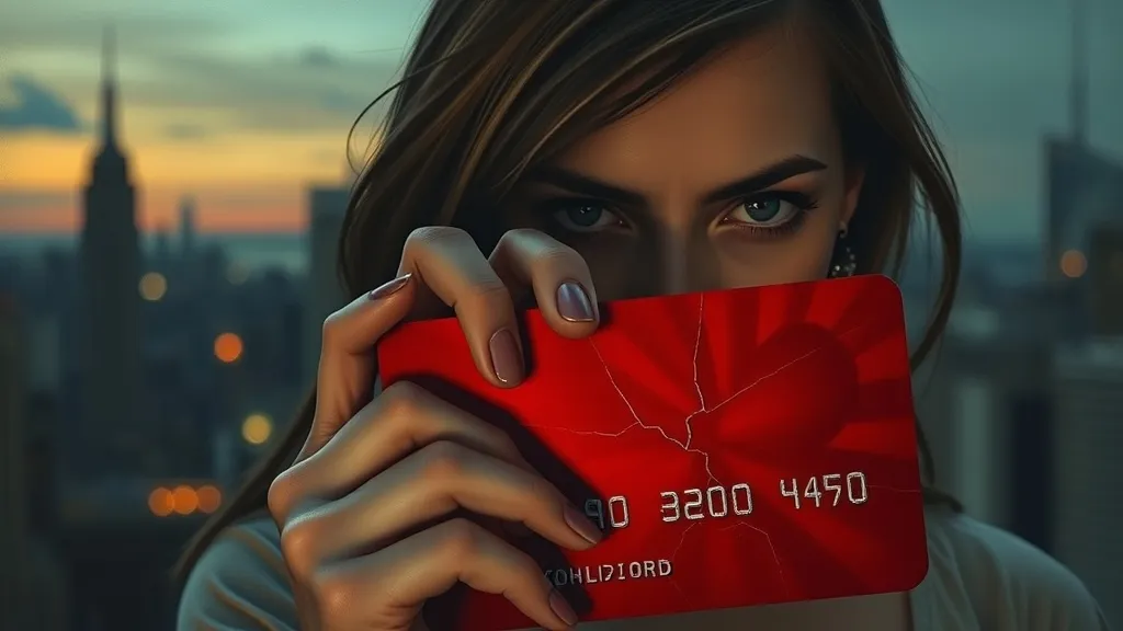 Dream symbol: red credit card: symbolism: Sacrifice and Compromises for Financial Gain