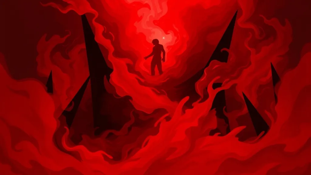 Dream symbol: redness: symbolism: Warning of Danger or Threat