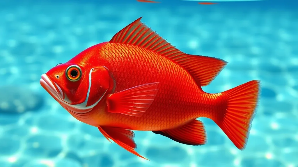 Dream symbol: red emperor fish: symbolism: Health and Vitality
