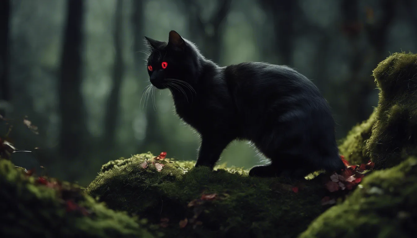 Dream symbol: cat with red eyes: intro