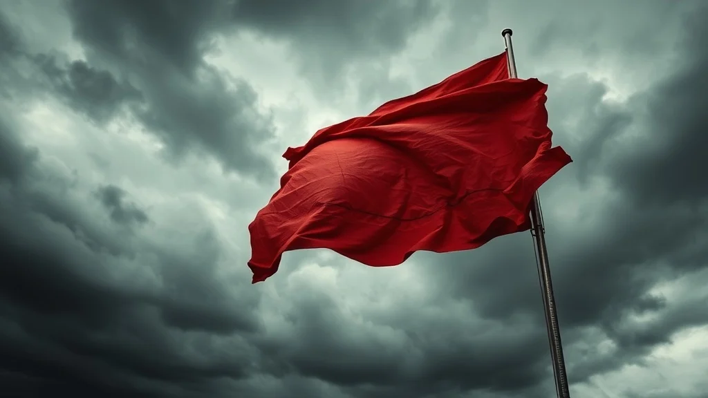 Dream symbol: red flag: symbolism: Symbol of Aggression or Confrontation
