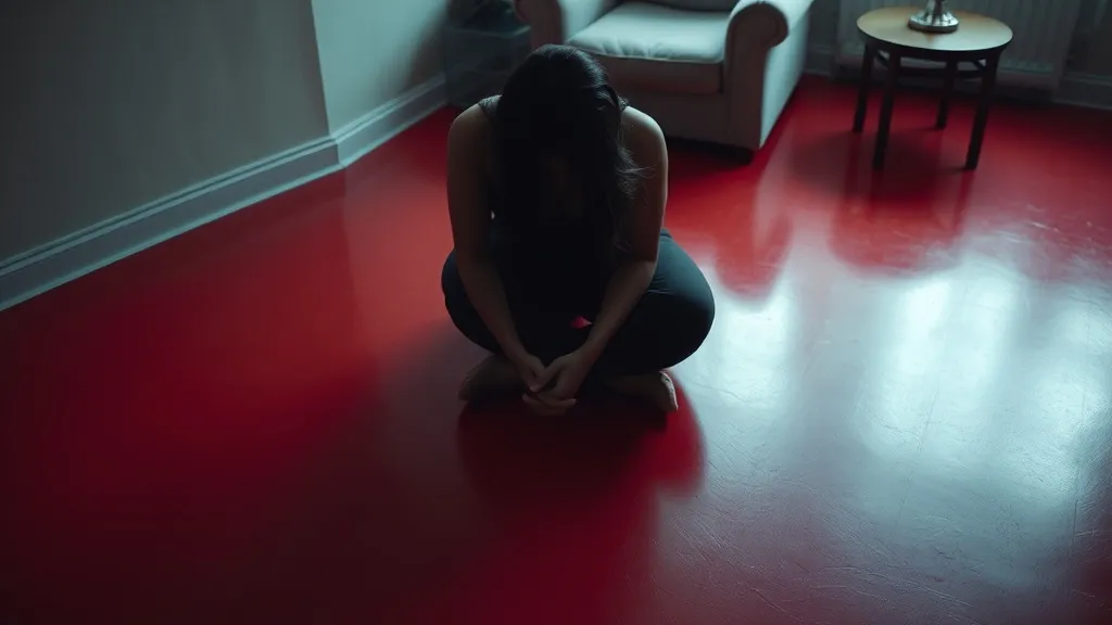 Dream symbol: red floor: scenarios: Dream of a Red Floor in a Familiar Place: Hidden Emotions
