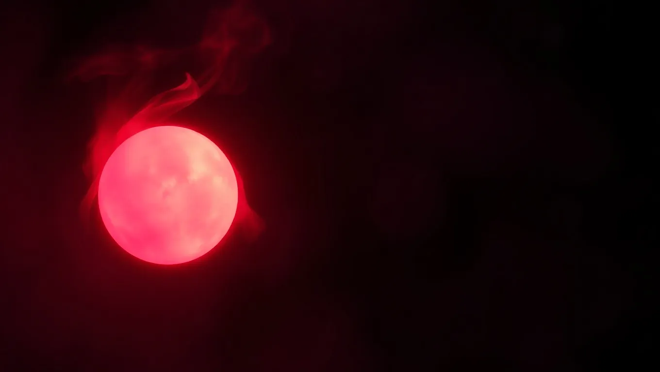 Dream symbol: red glow: intro Dream symbol: red glow: intro