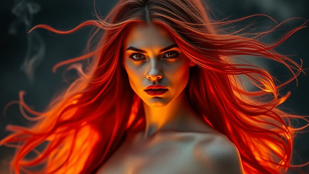 Dream symbol: red headed woman: scenarios: Dream of a Red Headed Woman and Fire