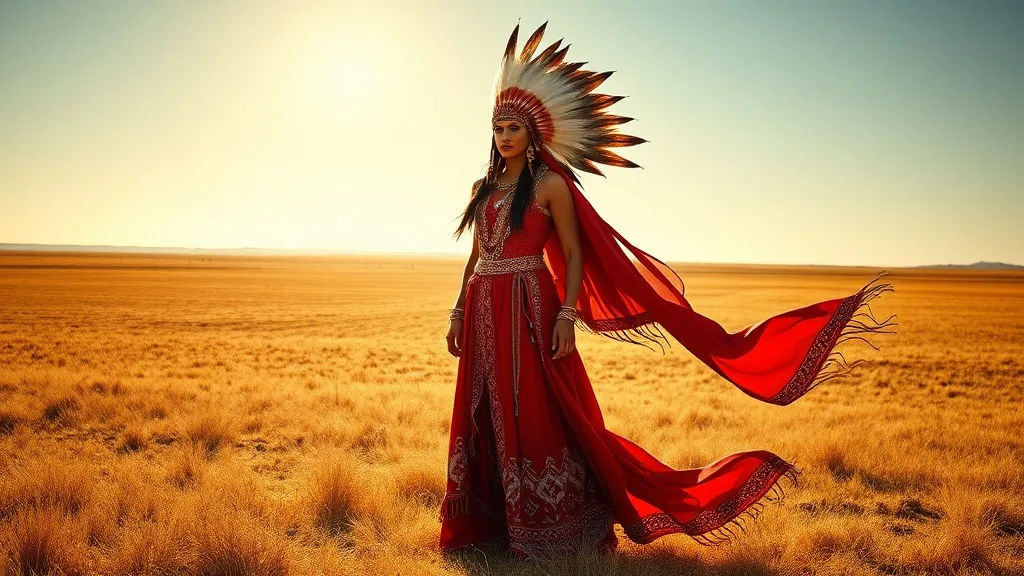 Dream symbol: red indian dress: intro
